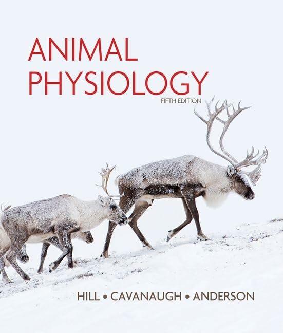 Animal Physiology [Hardcover] Hill, Richard