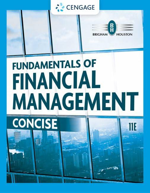 Fundamentals of Financial Management: Concise (MindTap Course List) [Hardcover] Brigham, Eugene and Houston, Joel