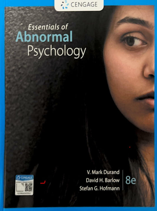 Essentials of Abnormal Psychology
