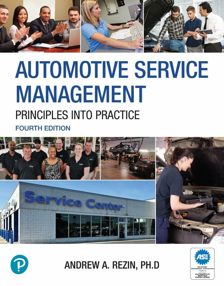 Automotive Service Management, 4th [Rental Edition]