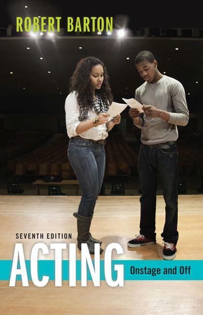 Acting: Onstage and Off