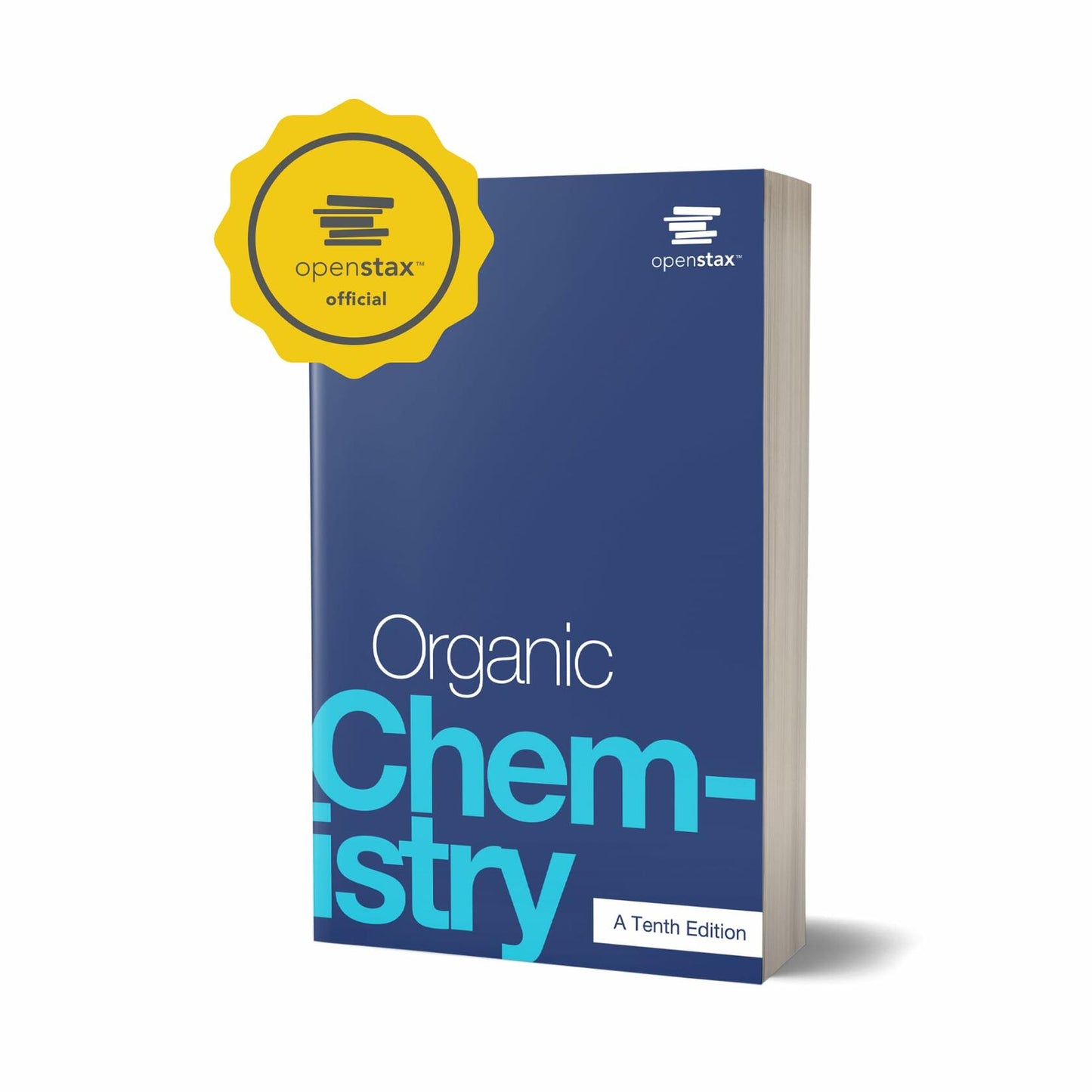 Organic Chemistry: Official OpenStax by John McMurry 10th Ed [hardcover, full color]