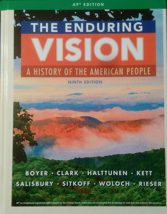 ENDURING VISION,ADVANCED PLACEMENT ED.