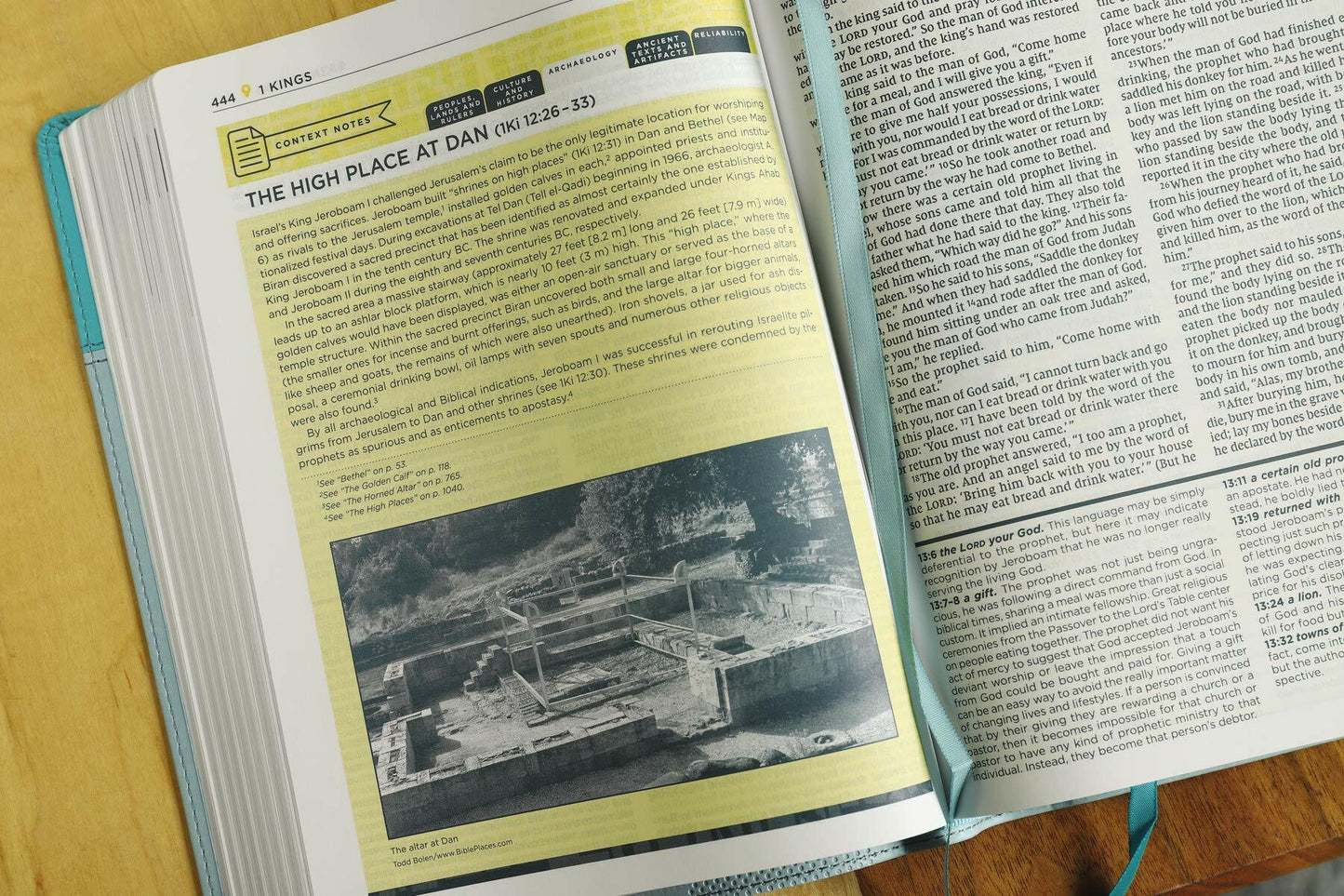 NIV, Starting Place Study Bible (An Introductory Study Bible), Leathersoft, Teal, Comfort Print: An Introductory Exploration of Studying God's Word