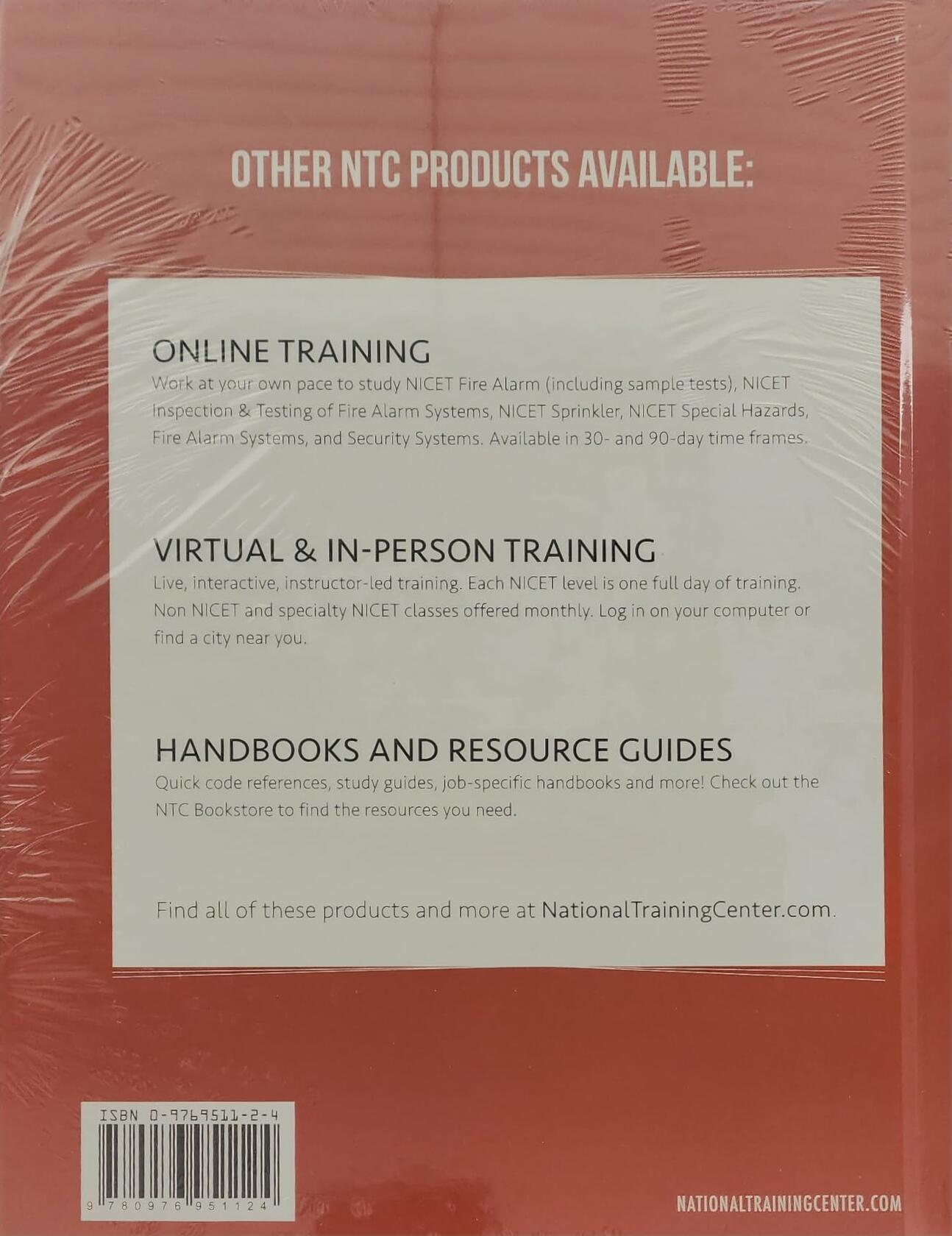 NTC Orange Book - Fire Alarm Code Handbook 2018