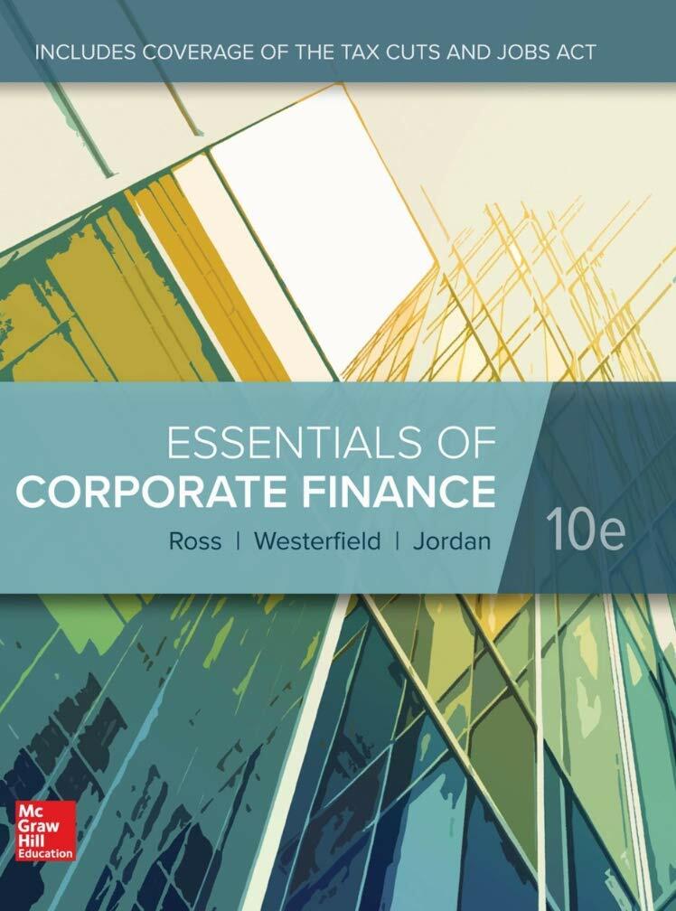 Essentials of Corporate Finance