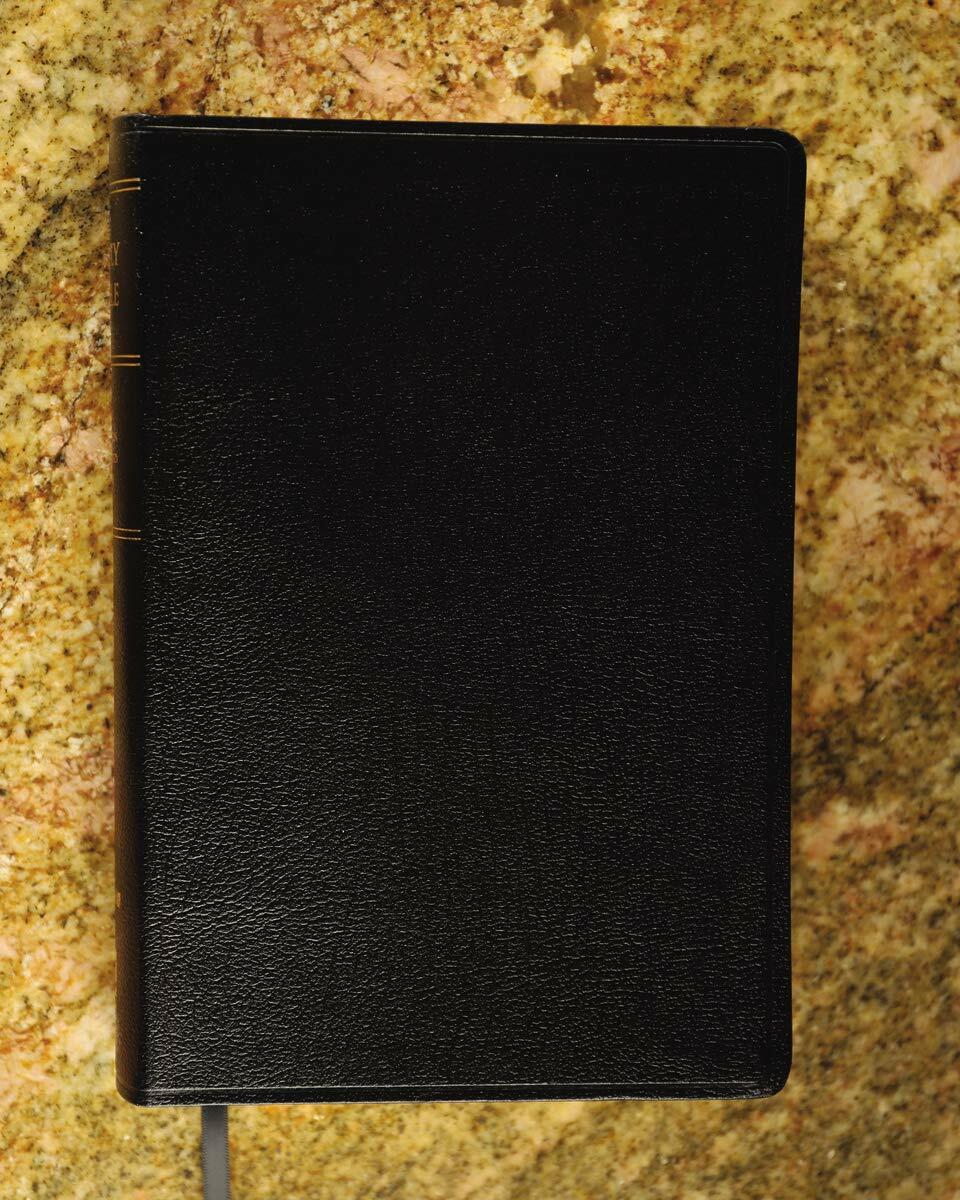 NASB Study Bible, Black