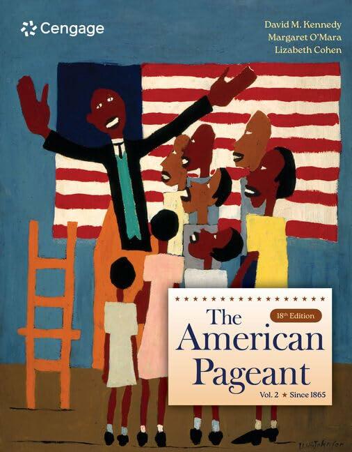 The American Pageant, Volume 2 (MindTap Course List)