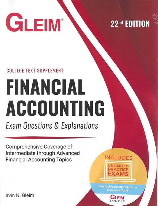 Financial Accounting: Exam Questions and Explanations, 22nd edition