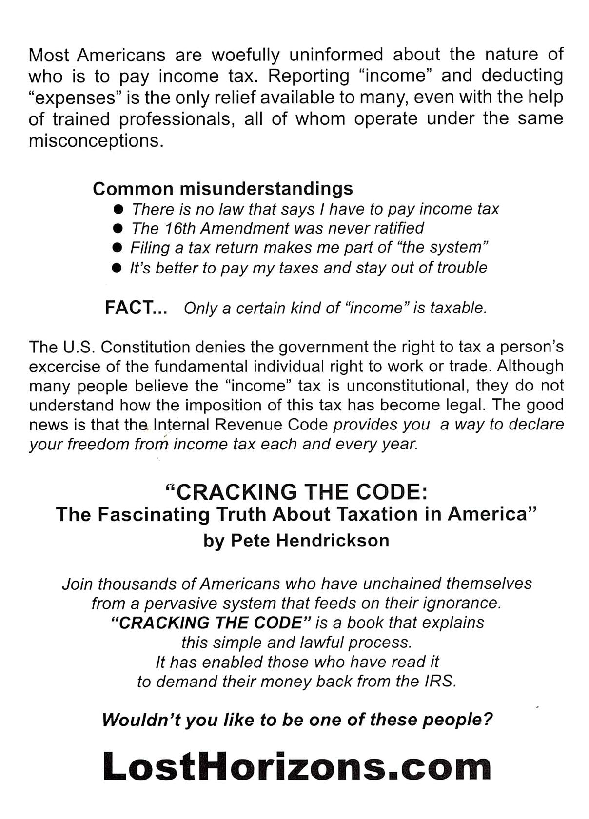 Cracking the Code - The Fascinating Truth about Taxation in America