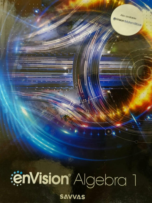 enVision Algebra 1, Student Edition, c. 2024, 9781418401856, 1418401854