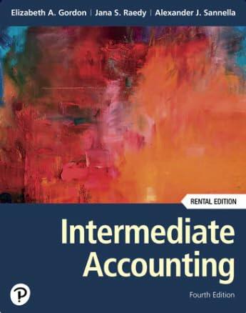 Intermediate Accounting (4th Edition) RENTAL EDITION