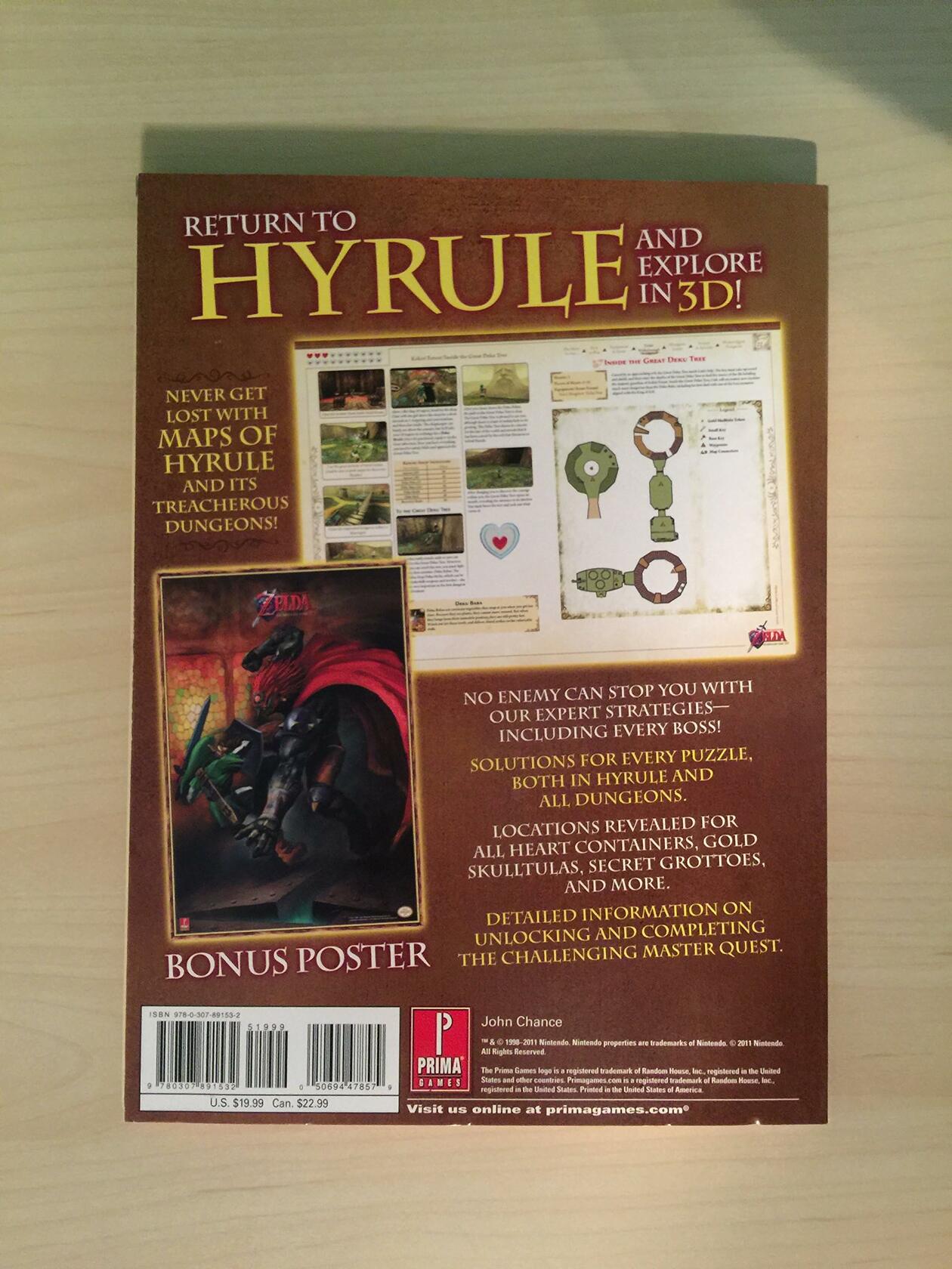 The Legend of Zelda: Ocarina of Time 3D: Prima Official Game Guide