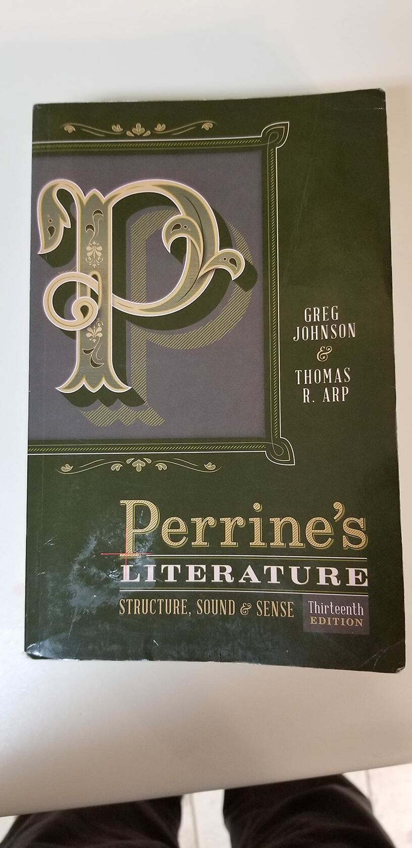 Perrine’s Literature: Structure, Sound, and Sense