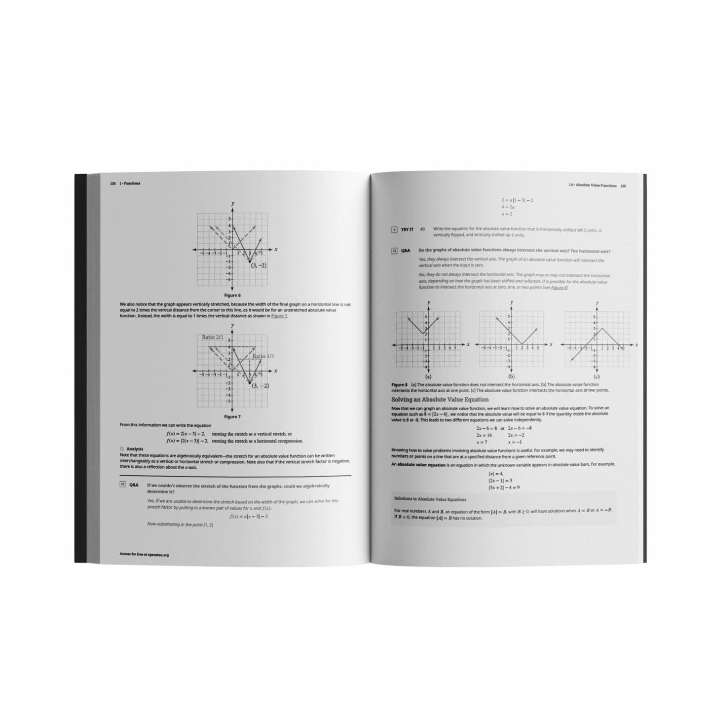 Precalculus 2e by OpenStax (Official Print Version, paperback version, B&W)