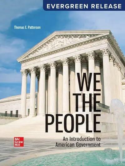 We the People an Introduction to American Government (2025 Release)