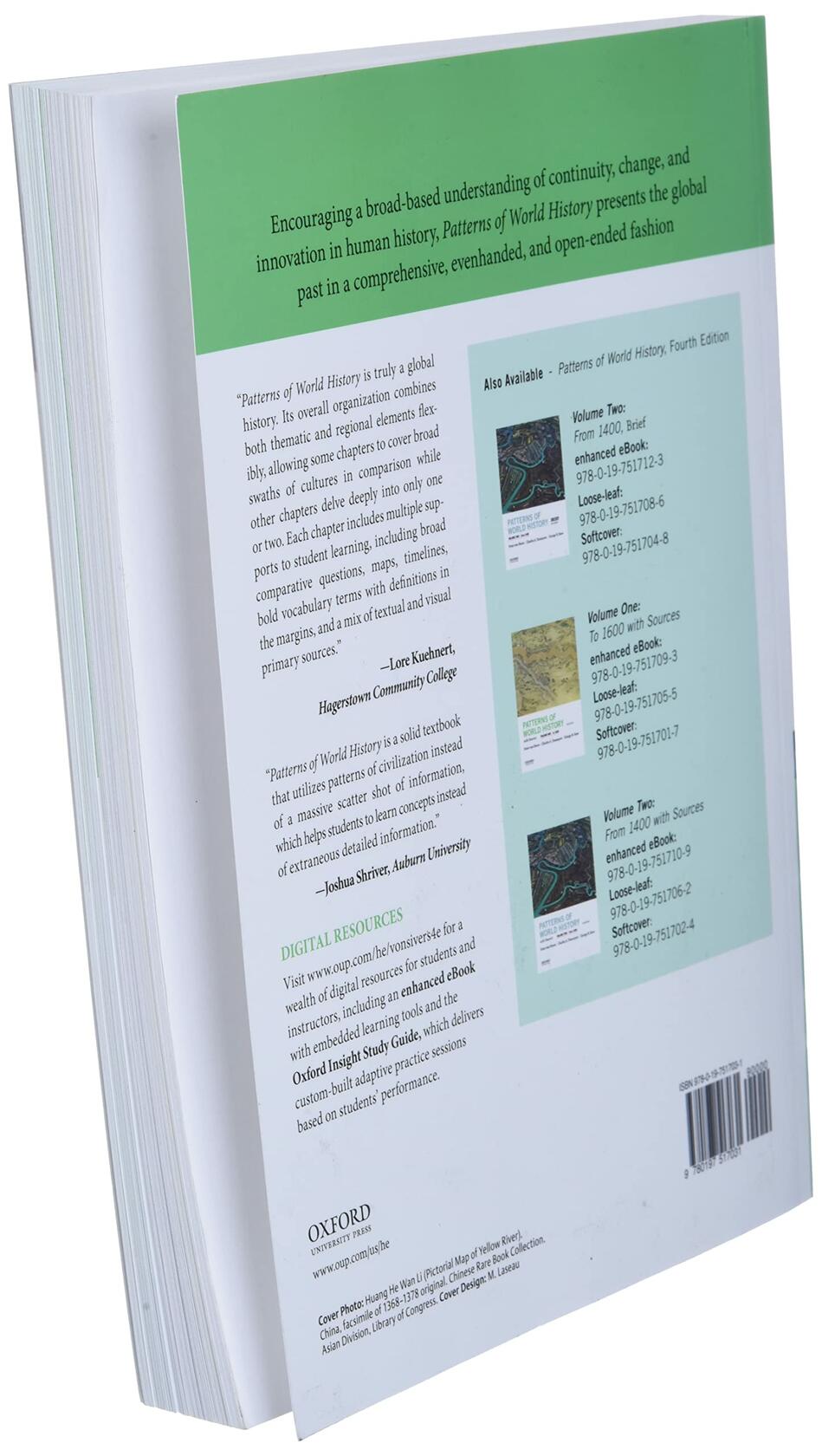 Patterns of World History, Volume One: To 1600