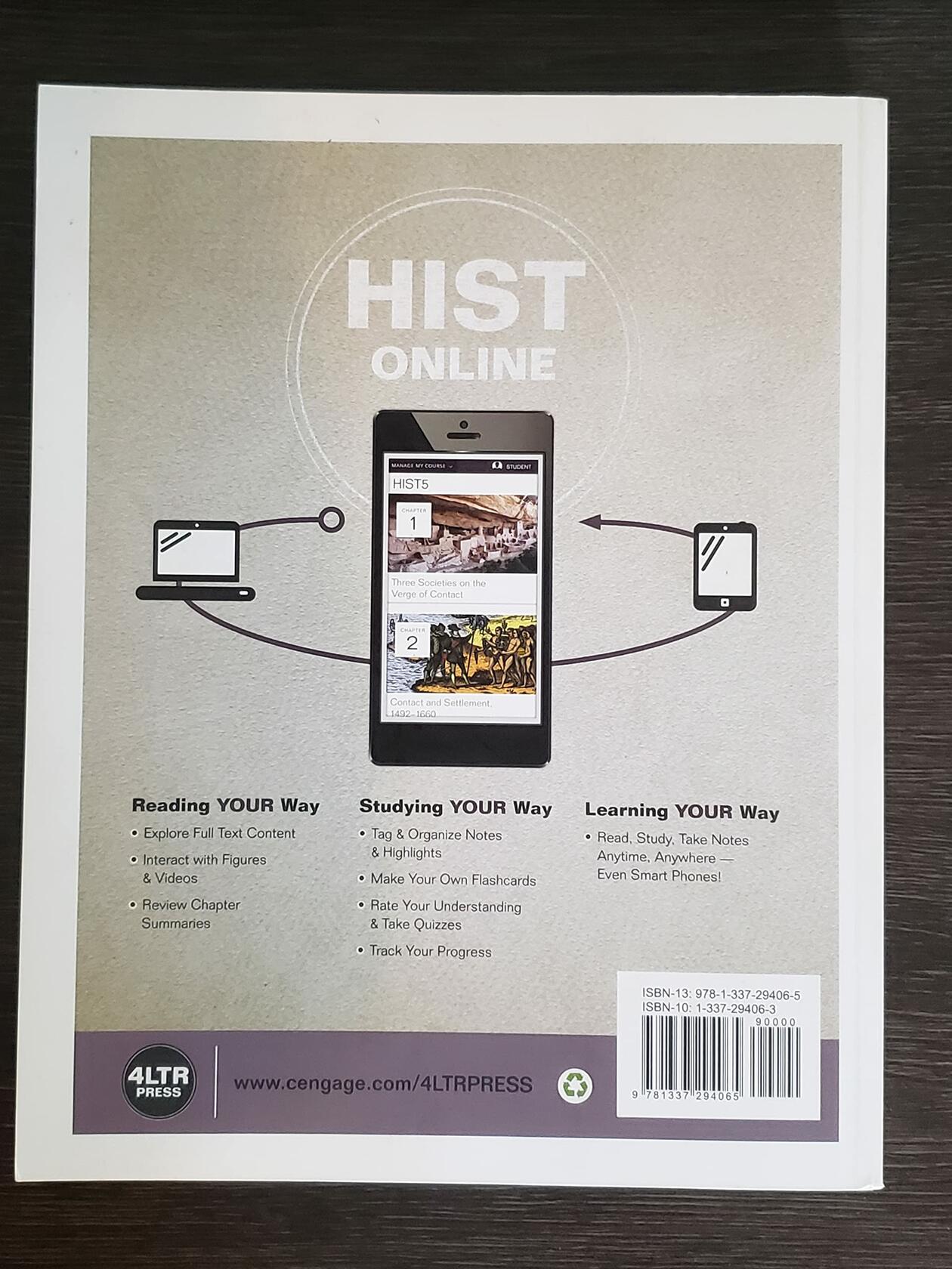 HIST, Comprehensive (with HIST Online, 2 term (12 months) Printed Access Card) (New, Engaging Titles from 4LTR Press)