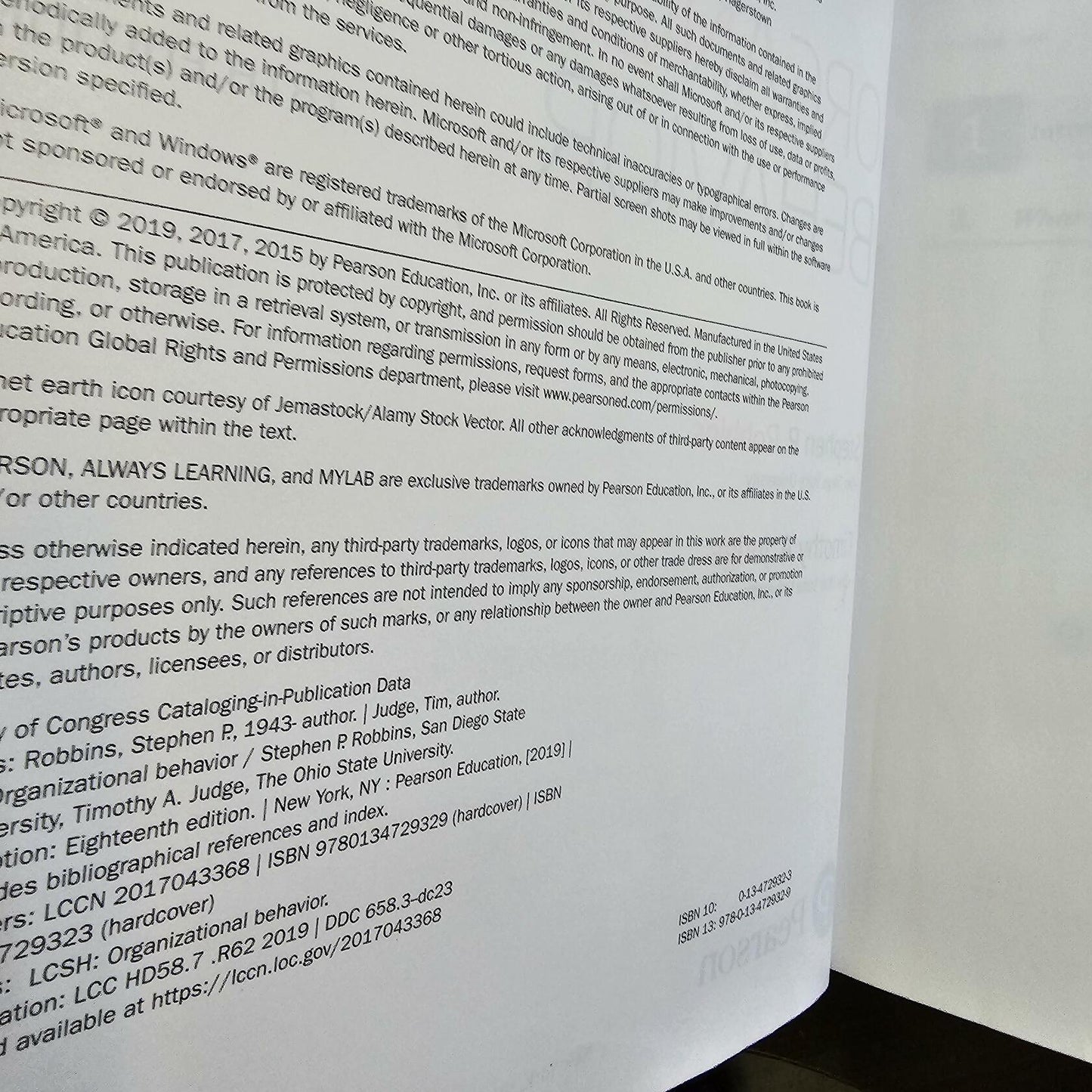Organizational Behavior
