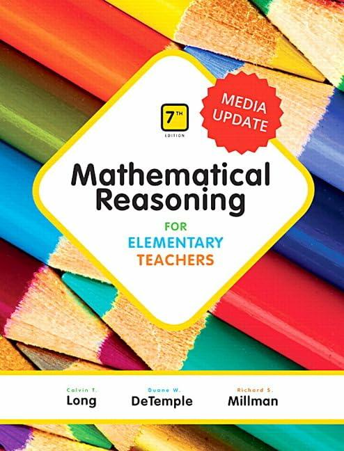 Mathematical Reasoning for Elementary Teachers Plus MyLab Math Media Update -- 24 Month Access Card Package