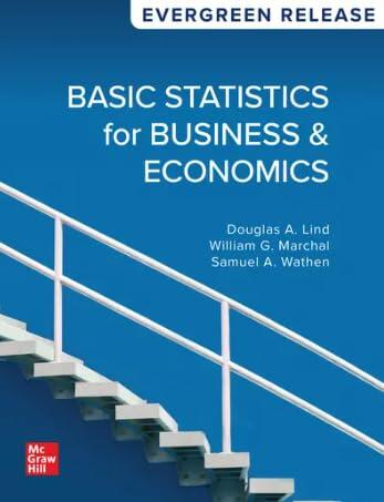 Business Statistics in Business & Economics (2024 Release)