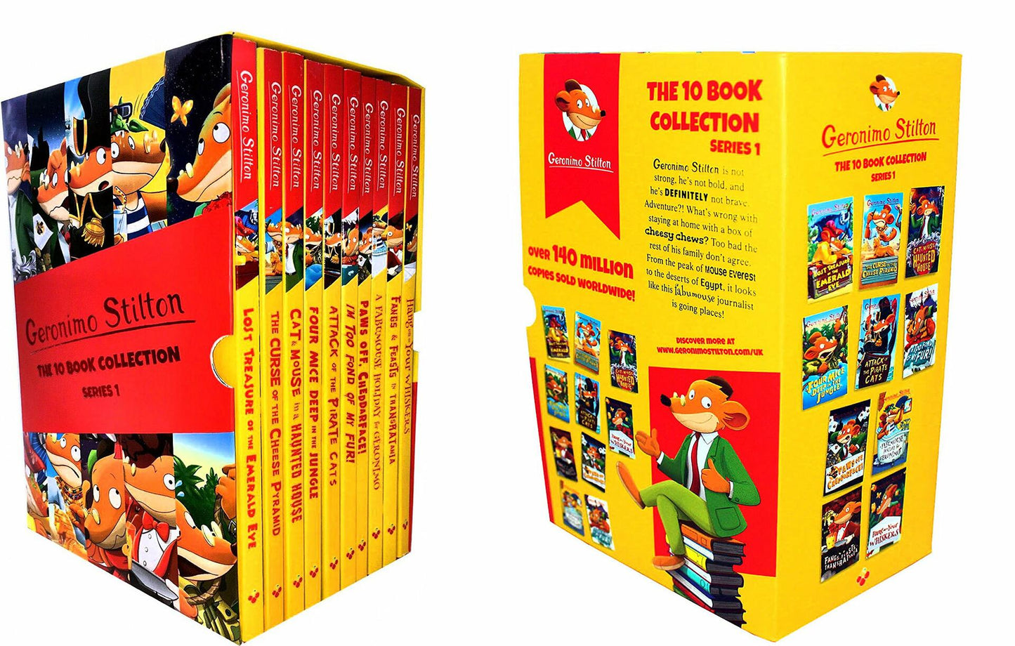 Geronimo Stilton: 10 Book Collection (Series 1)