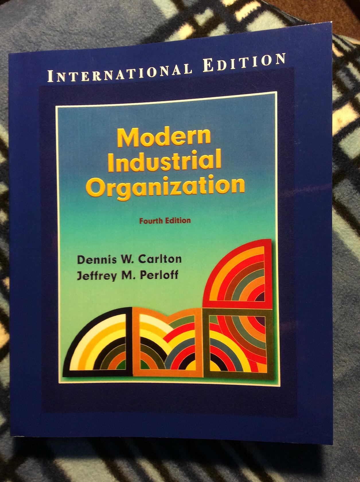Modern Industrial Organization