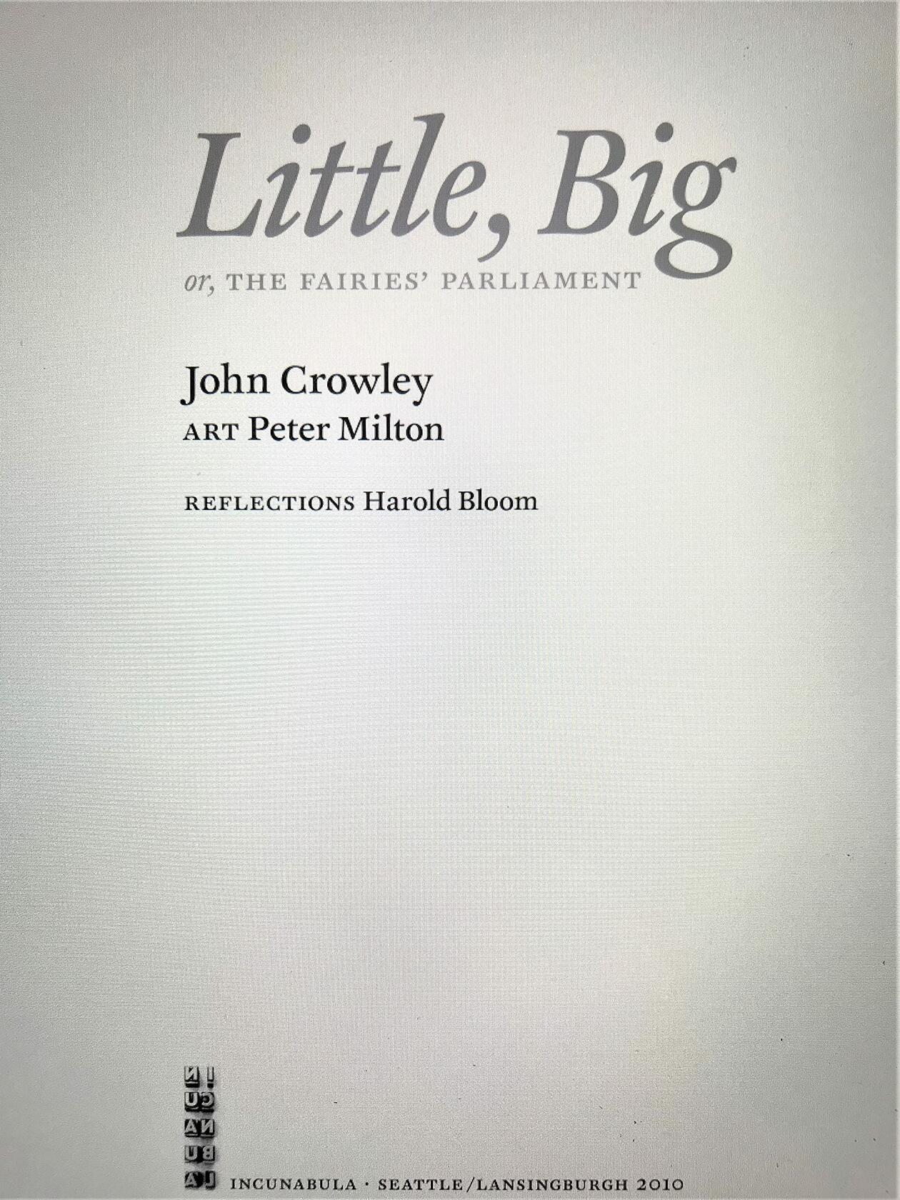 Little, Big: 40th Anniversary Edition