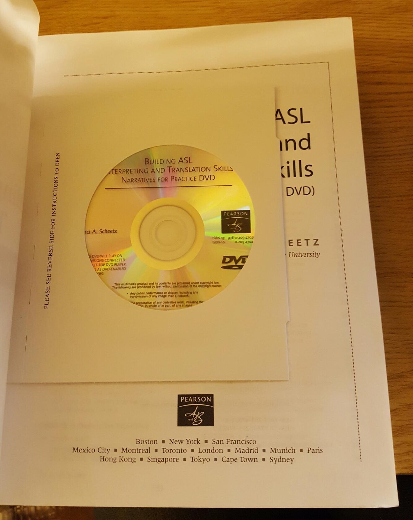 Building ASL Interpreting and Translation Skills: Narratives for Practice (with DVD)