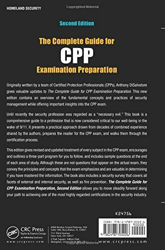 The Complete Guide for CPP Examination Preparation