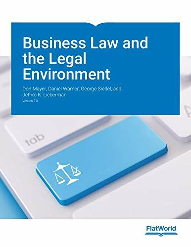 Business Law and the Legal Environment Version 2.0