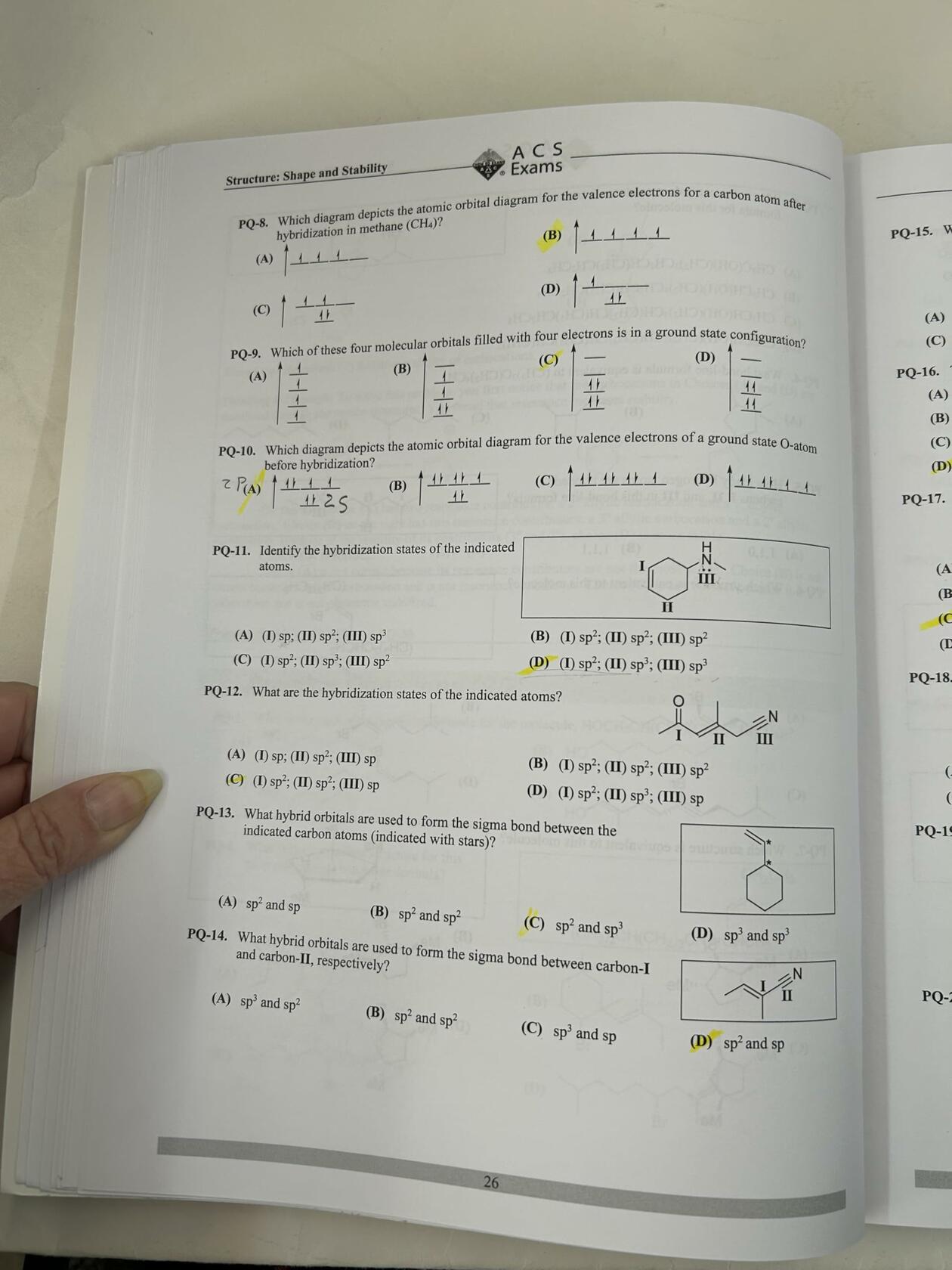 Preparing for Your ACS Examination in Organic Chemistry ACS Organic Chemistry Exams - the Official Guide