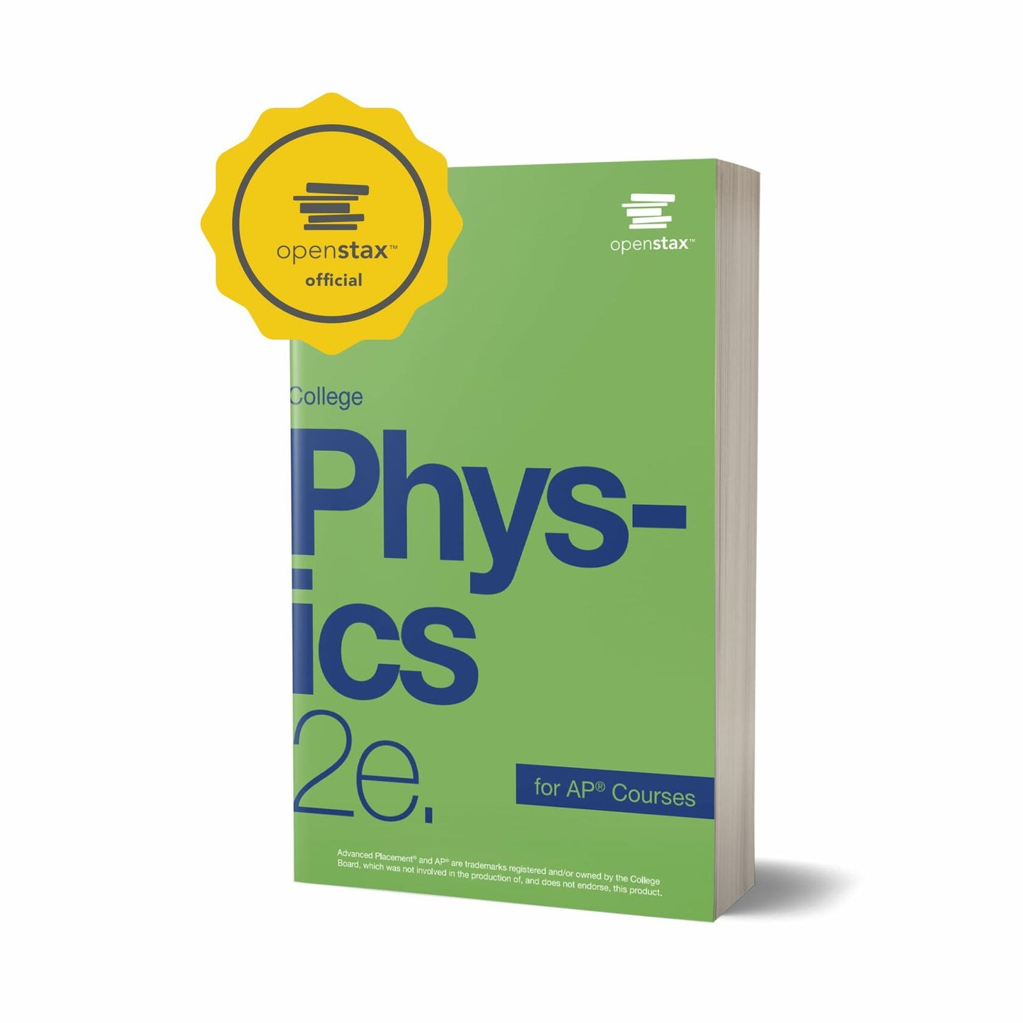 College Physics for AP Courses 2e by OpenStax (Official print version, paperback, full color)