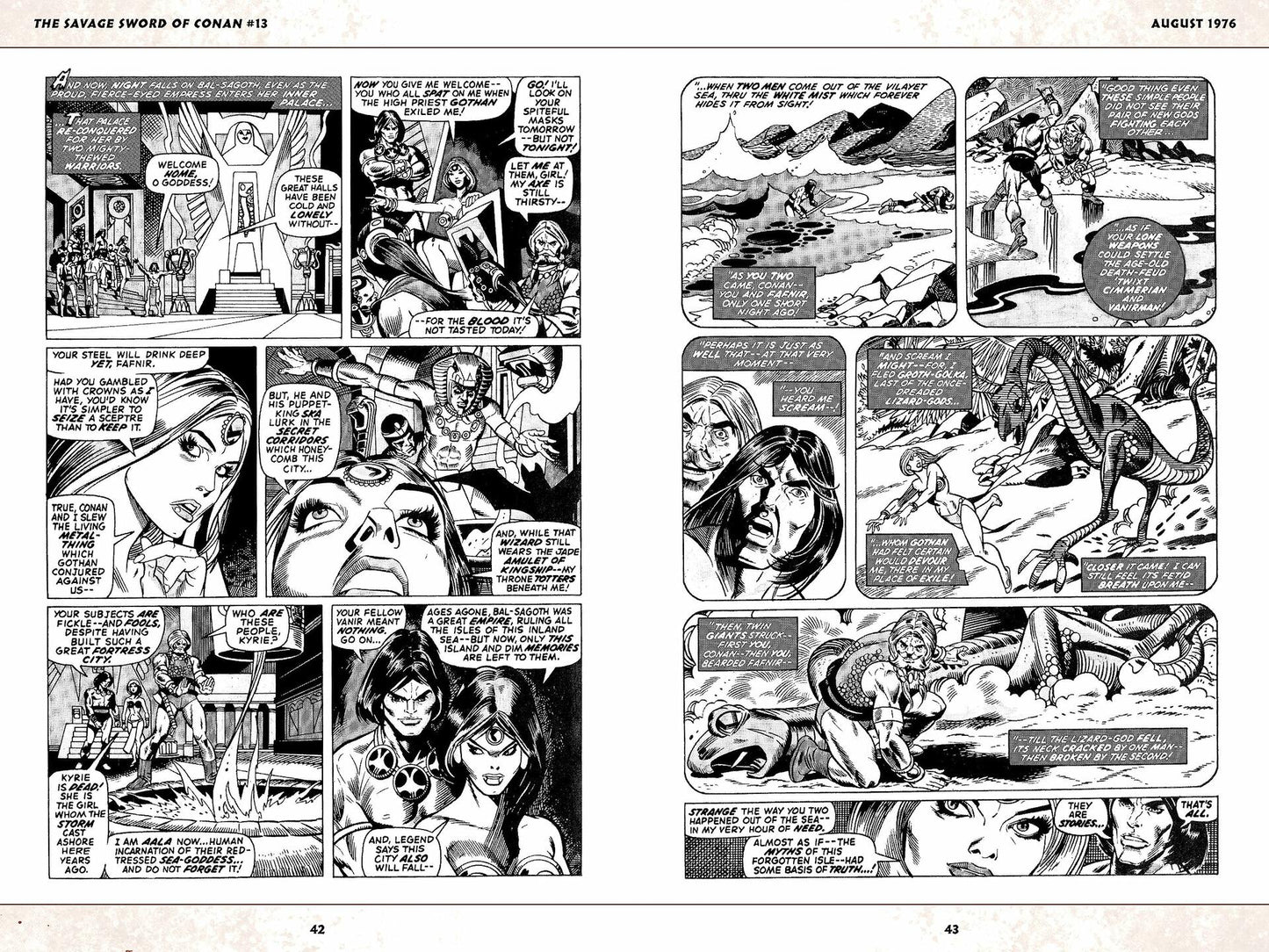 The Savage Sword Of Conan: The Original Comics Omnibus Vol.9 (SAVAGE SWORD OF CONAN OMNIBUS)