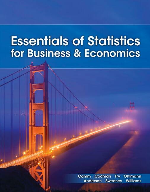 Essentials of Statistics for Business & Economics, Loose-leaf Version