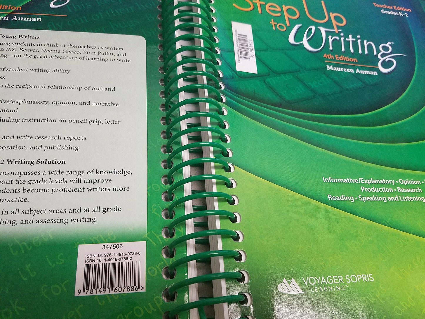 Step Up to Writing, Teacher Edition Grades K-2